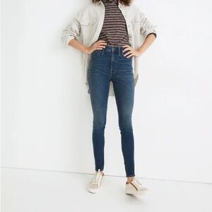 MADEWELL high rise roadtripper jeans size 28